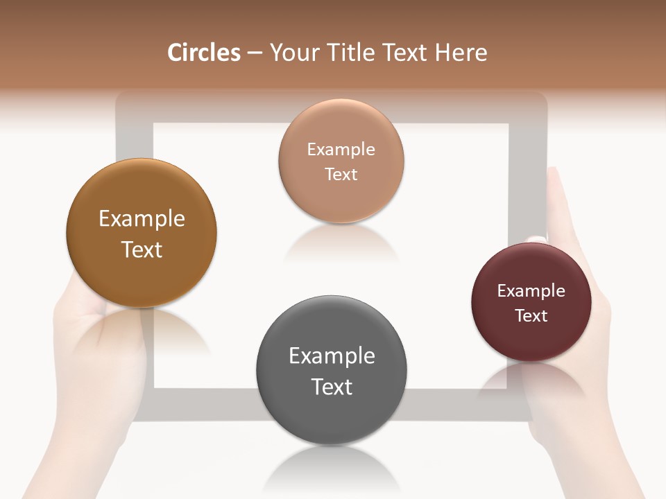 Network Communication Phone PowerPoint Template