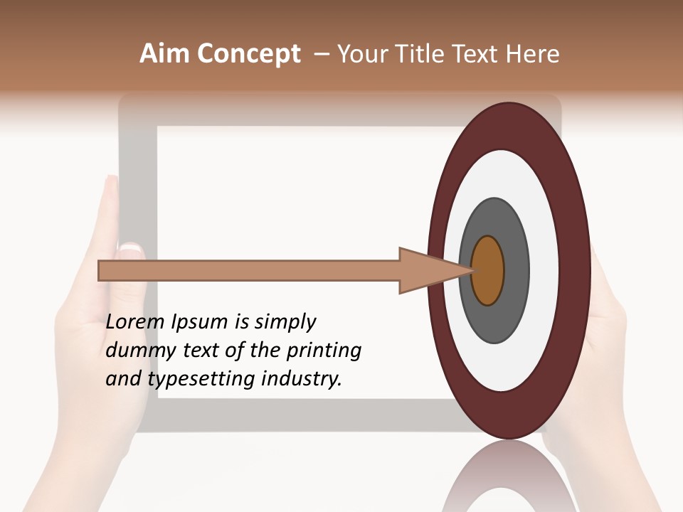 Network Communication Phone PowerPoint Template