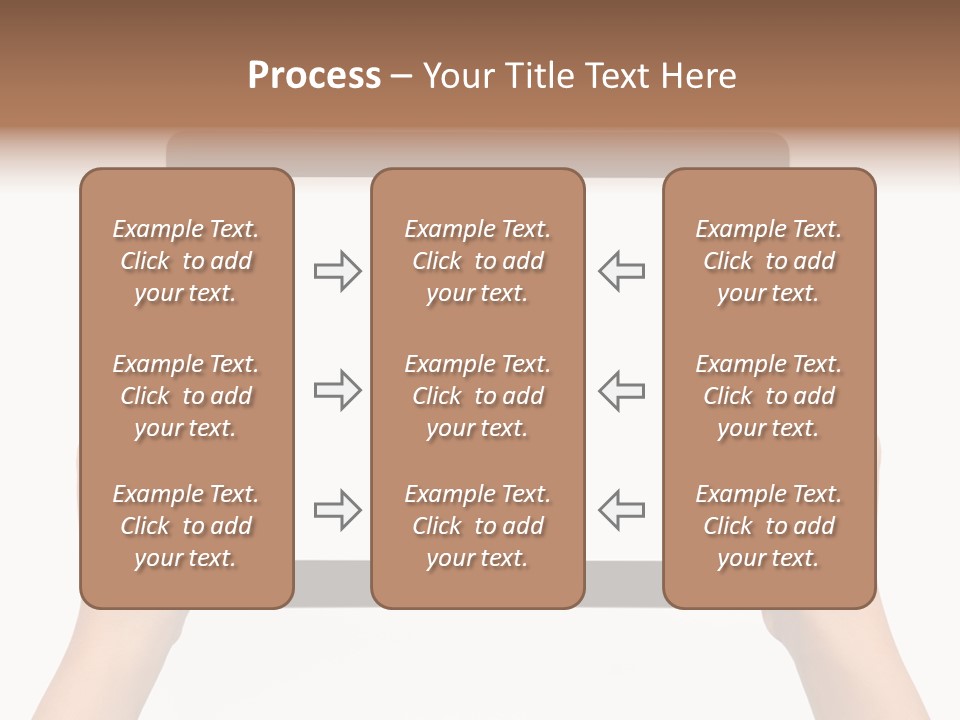 Network Communication Phone PowerPoint Template