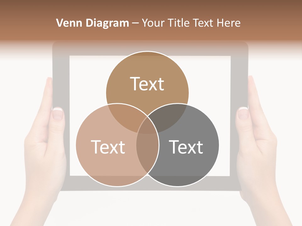 Network Communication Phone PowerPoint Template