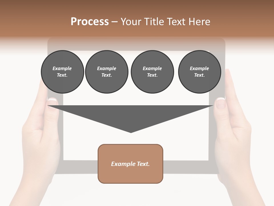 Network Communication Phone PowerPoint Template