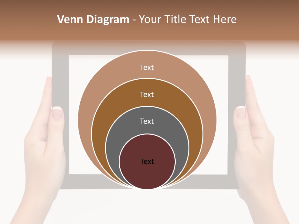 Network Communication Phone PowerPoint Template
