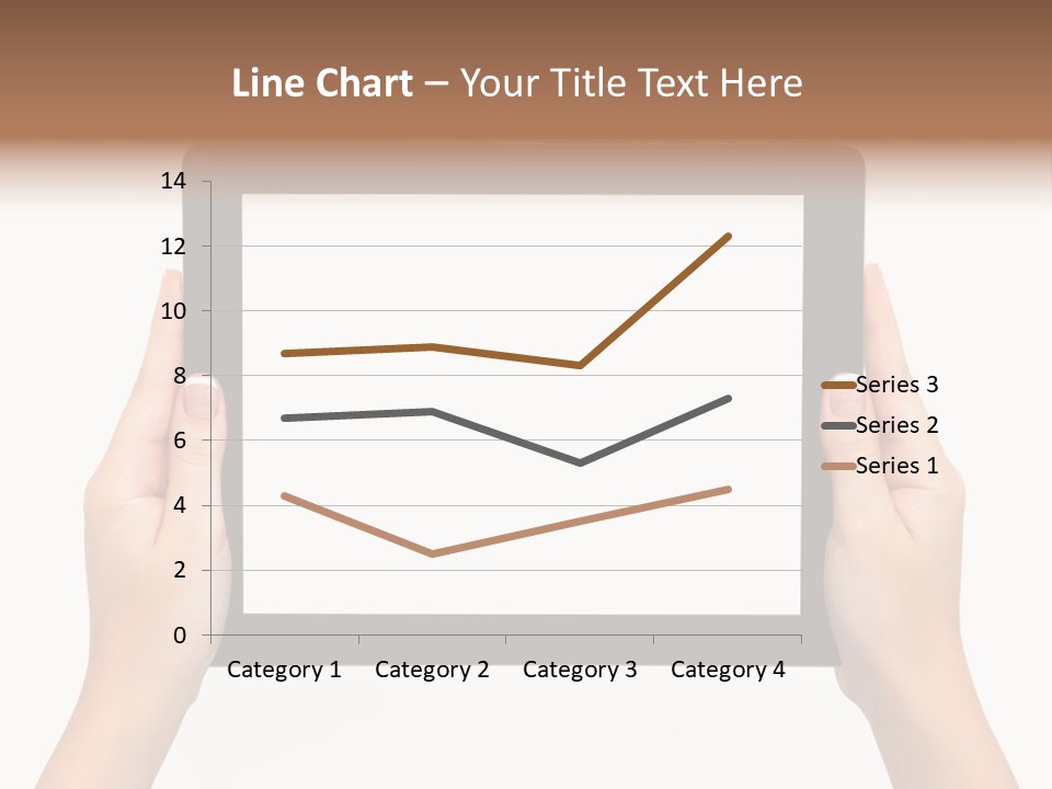 Network Communication Phone PowerPoint Template