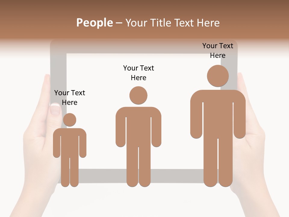 Network Communication Phone PowerPoint Template