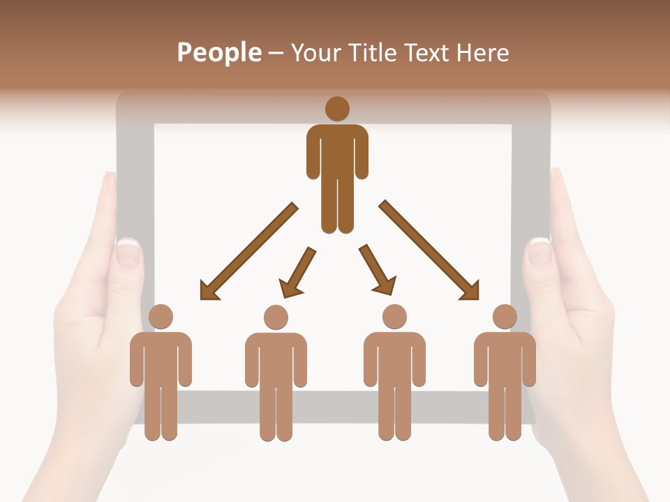 Network Communication Phone PowerPoint Template