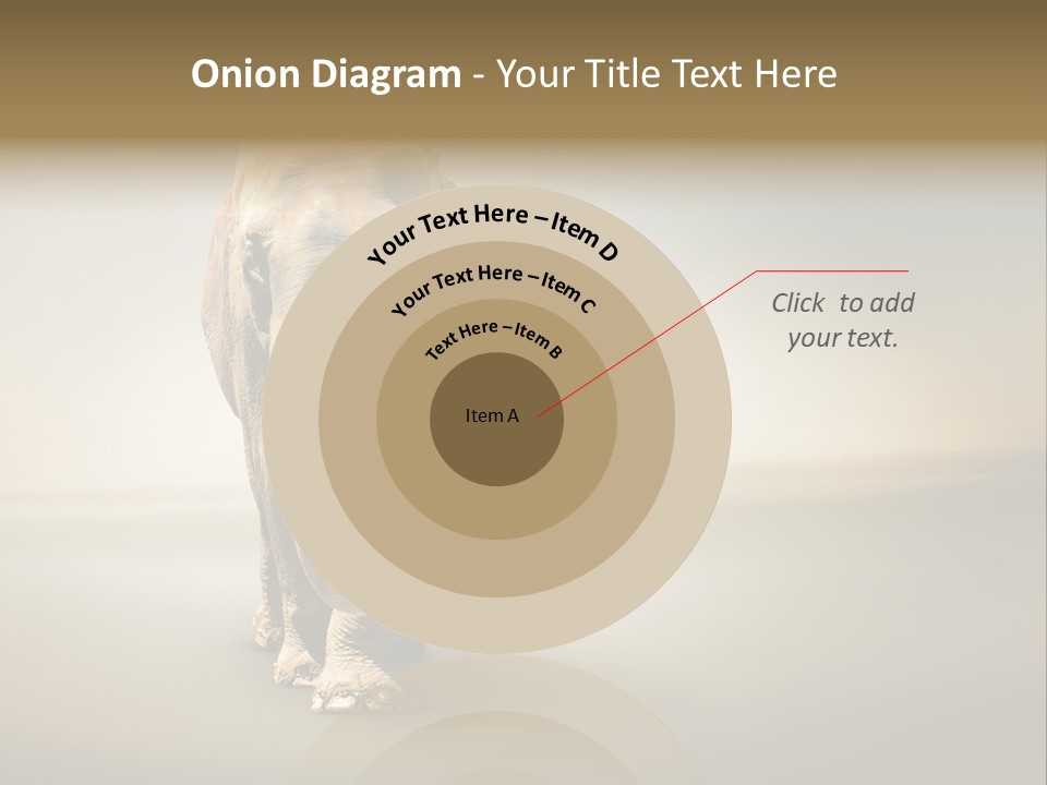 Africa Desert Fog PowerPoint Template