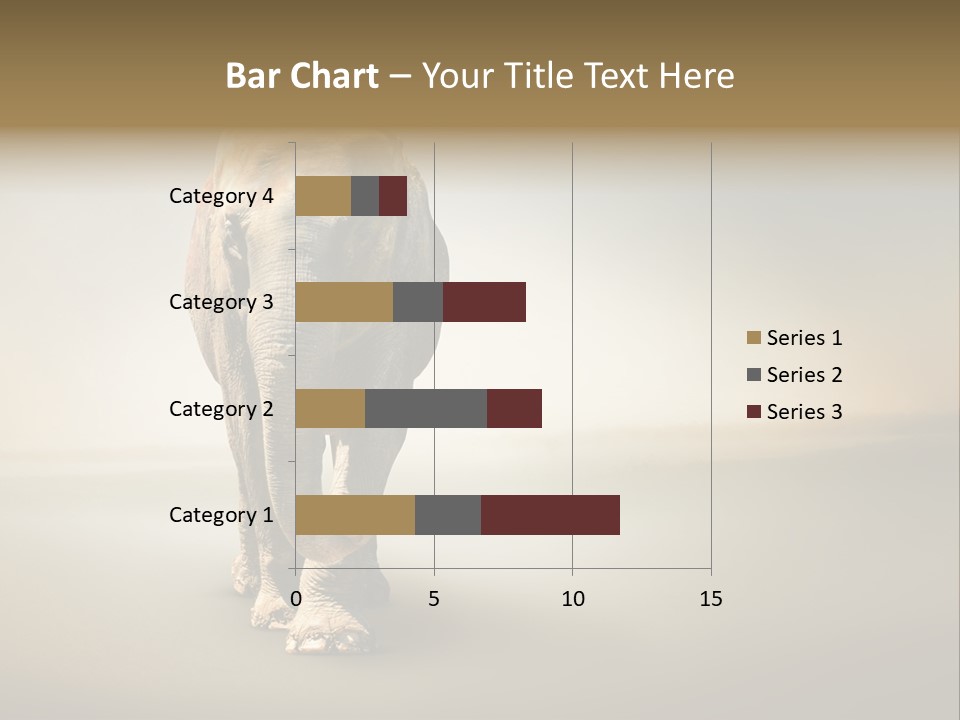 Africa Desert Fog PowerPoint Template