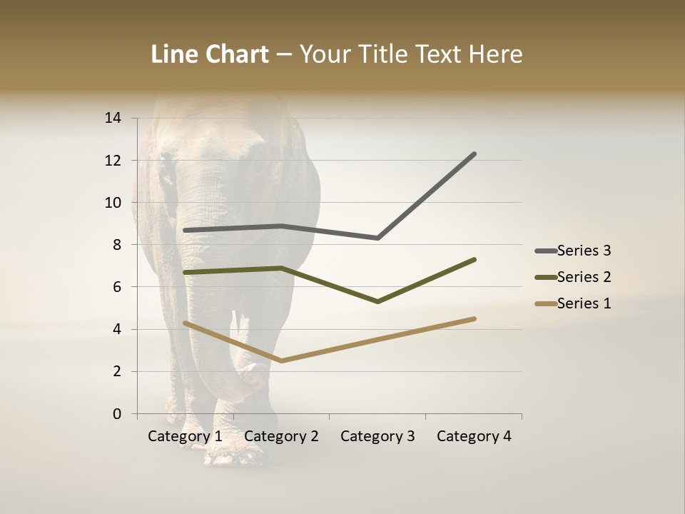 Africa Desert Fog PowerPoint Template