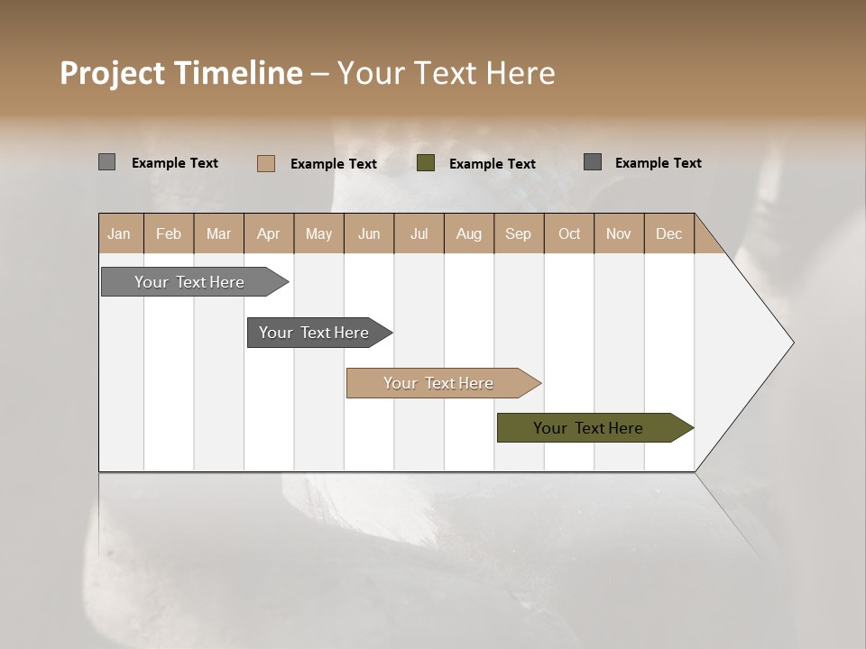 Jail Businessman Flee PowerPoint Template