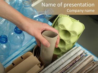 Package Recycling Recycle PowerPoint Template