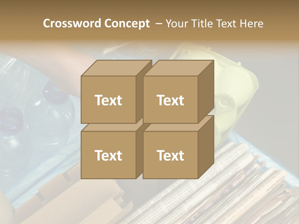 Package Recycling Recycle PowerPoint Template