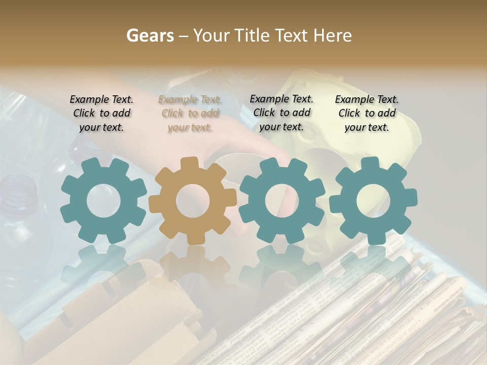 Package Recycling Recycle PowerPoint Template