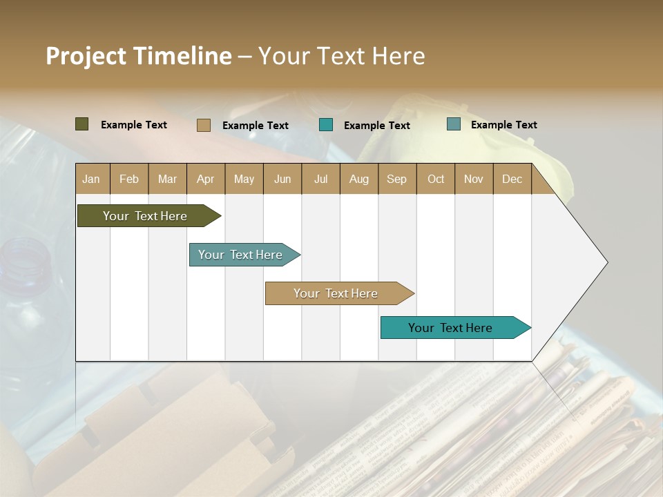 Package Recycling Recycle PowerPoint Template