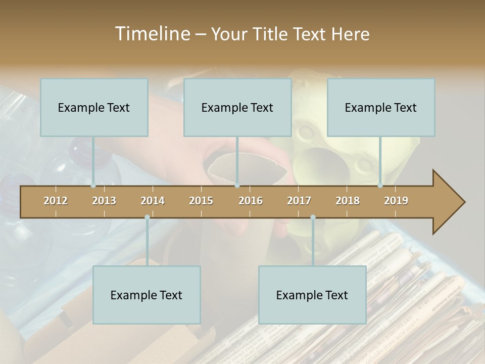 Package Recycling Recycle PowerPoint Template