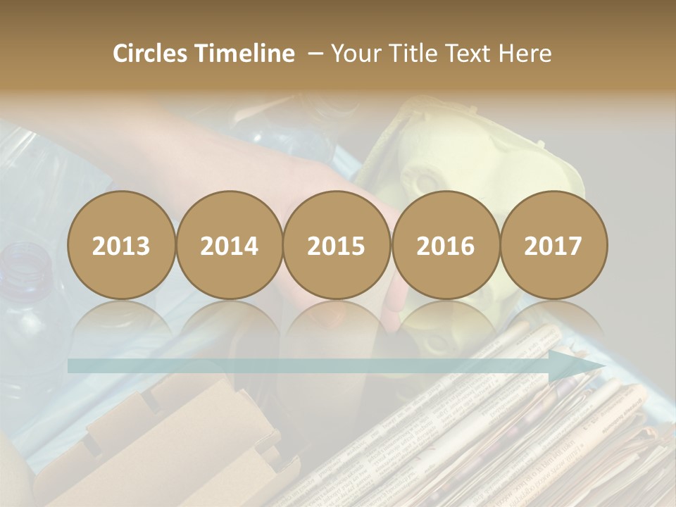 Package Recycling Recycle PowerPoint Template