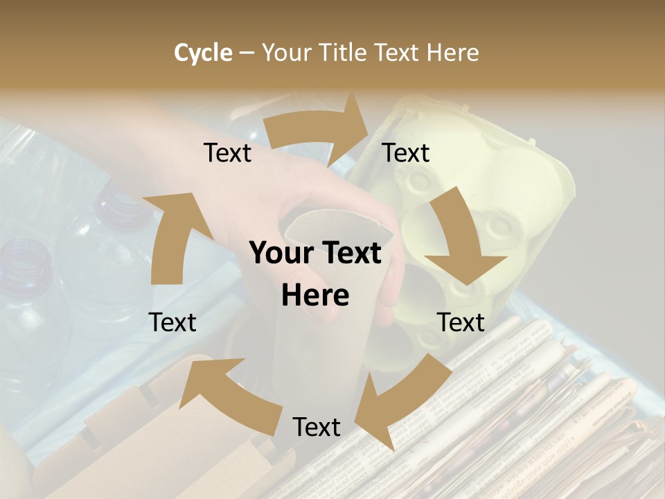Package Recycling Recycle PowerPoint Template