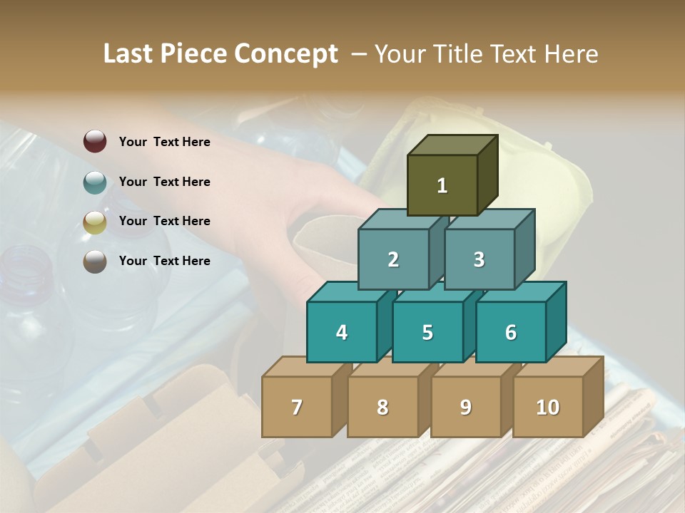 Package Recycling Recycle PowerPoint Template