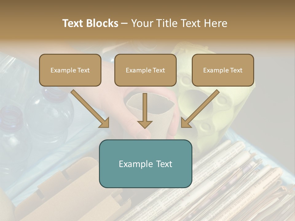 Package Recycling Recycle PowerPoint Template