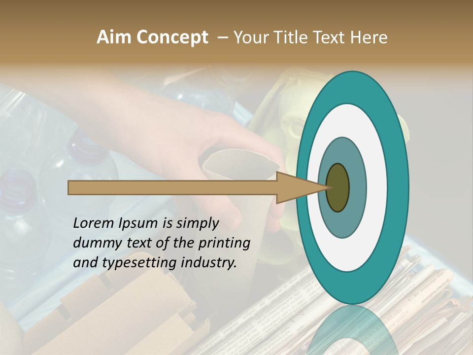 Package Recycling Recycle PowerPoint Template