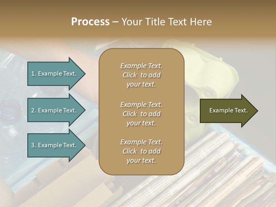 Package Recycling Recycle PowerPoint Template