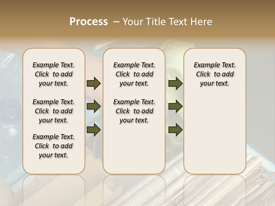 Package Recycling Recycle PowerPoint Template