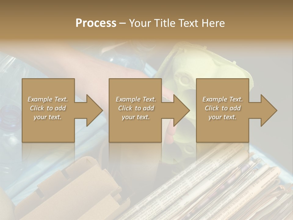 Package Recycling Recycle PowerPoint Template