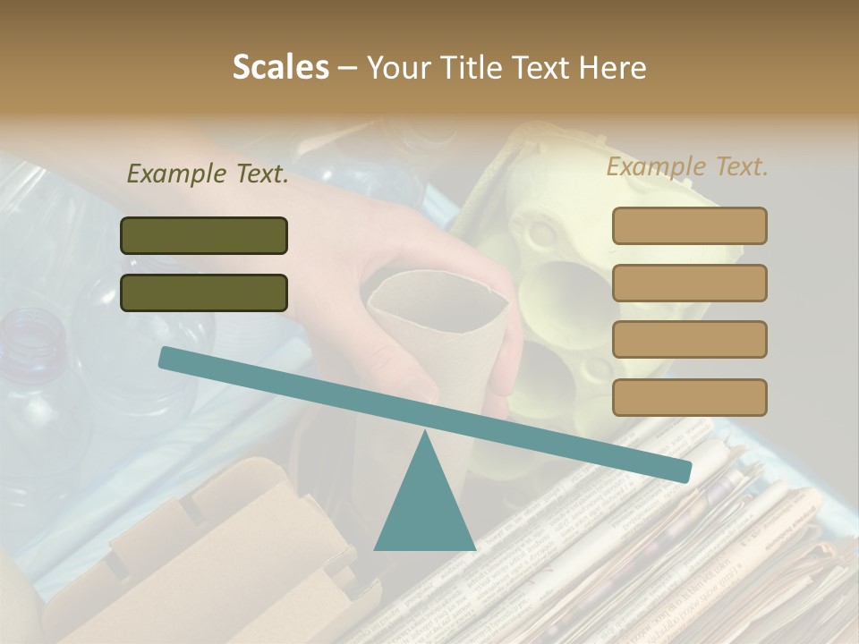Package Recycling Recycle PowerPoint Template