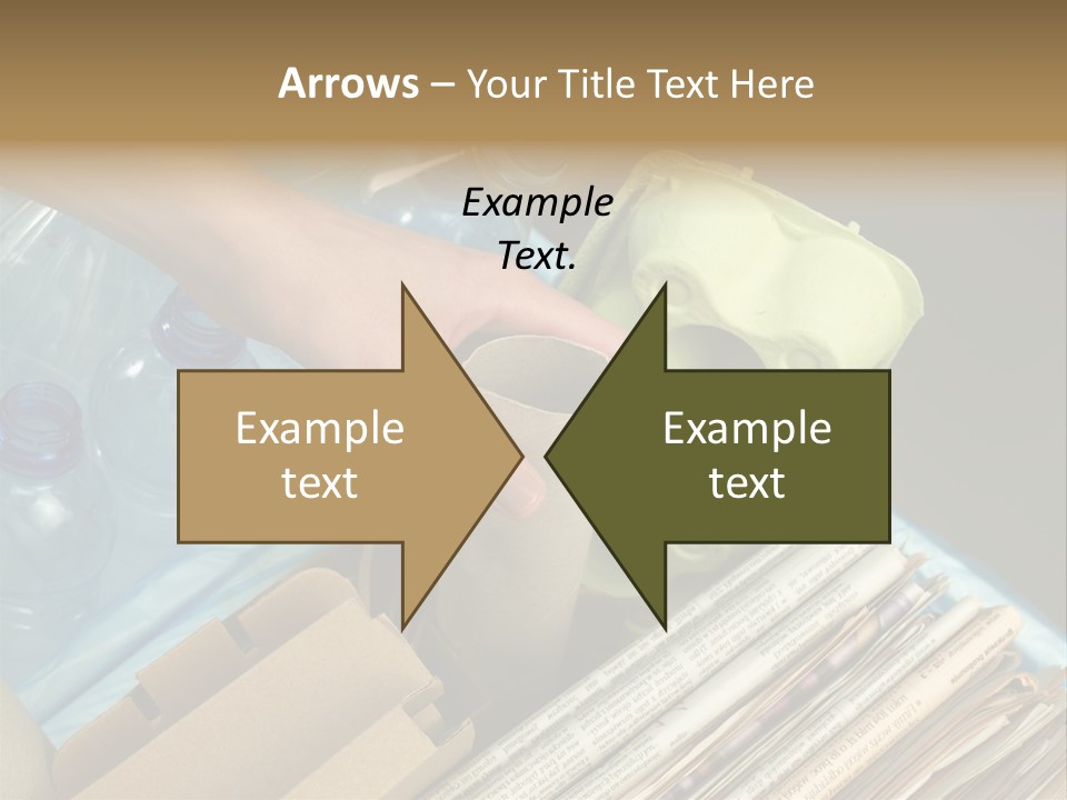Package Recycling Recycle PowerPoint Template