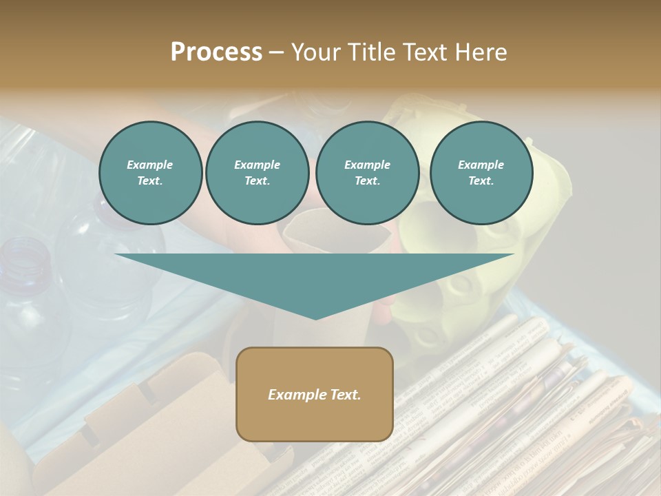 Package Recycling Recycle PowerPoint Template