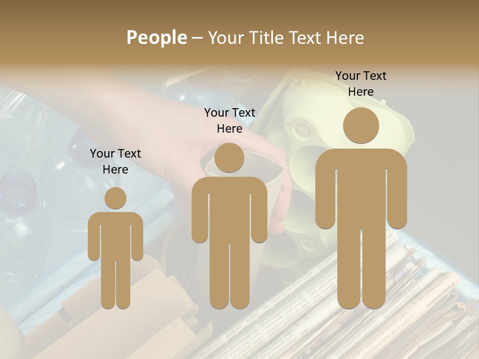 Package Recycling Recycle PowerPoint Template