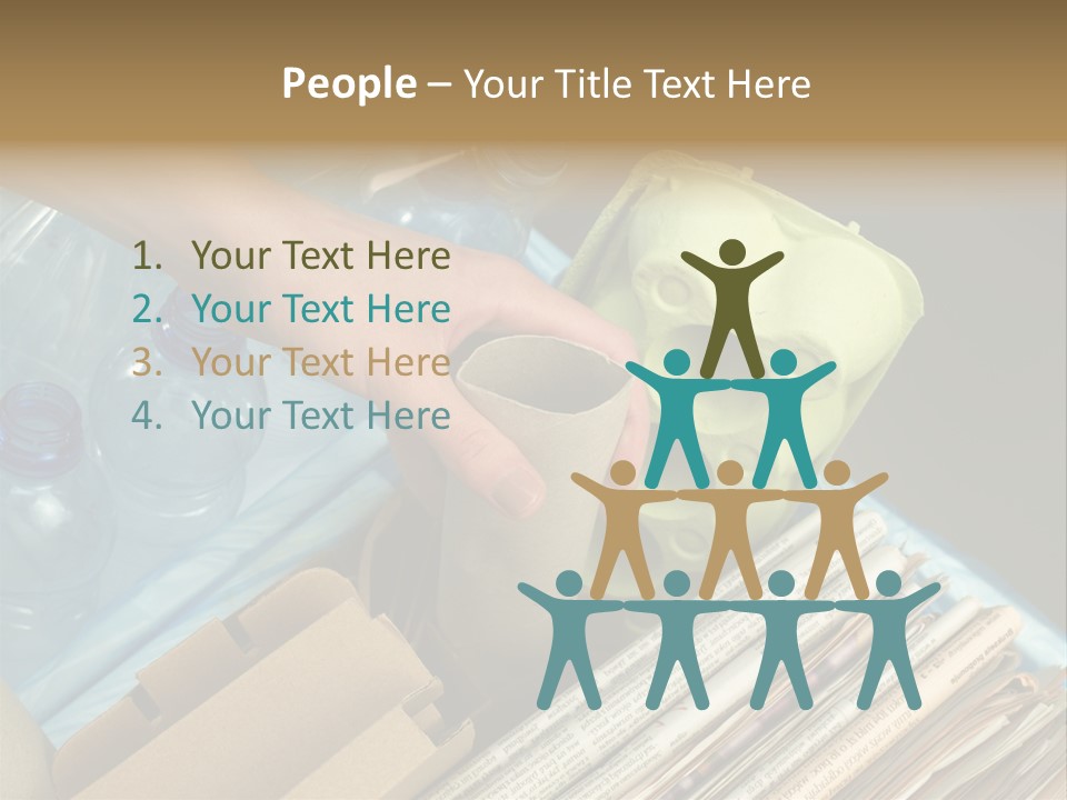 Package Recycling Recycle PowerPoint Template