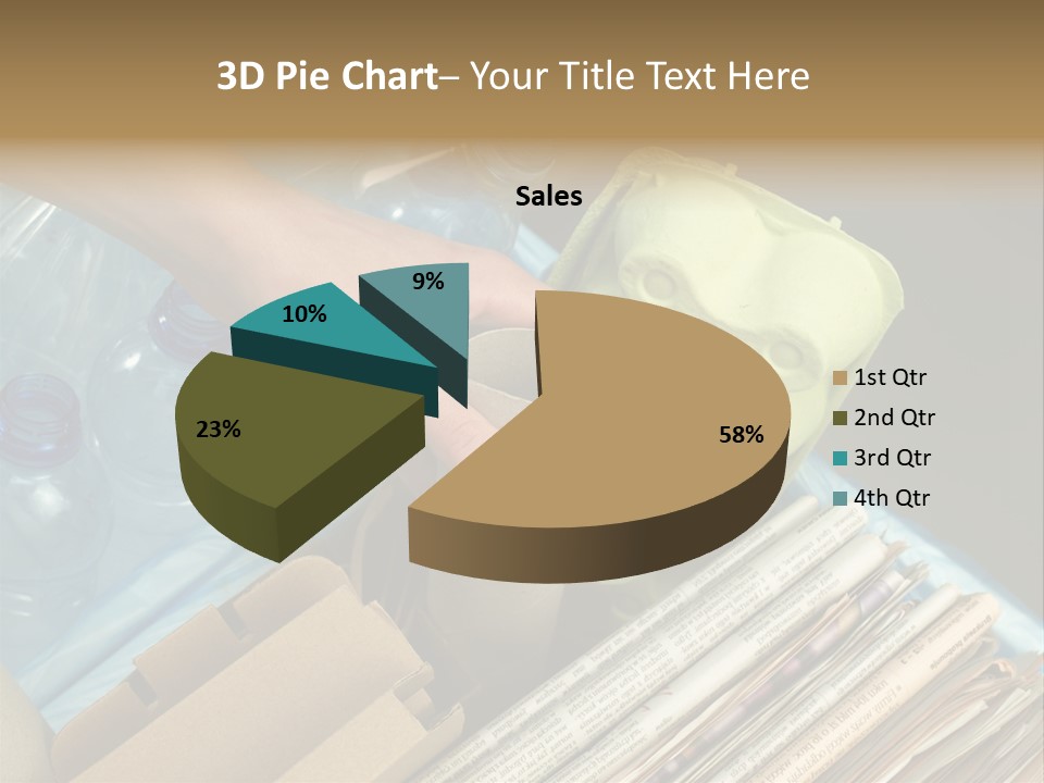 Package Recycling Recycle PowerPoint Template