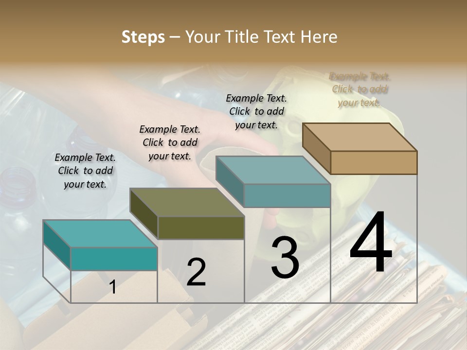 Package Recycling Recycle PowerPoint Template