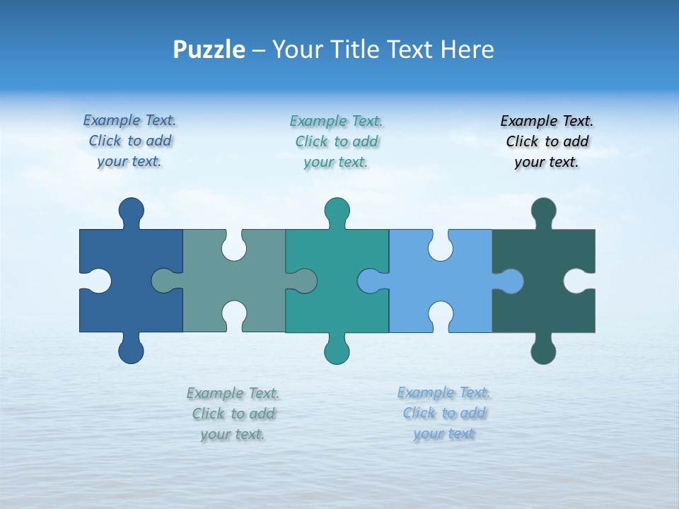 Deep Surface Dream PowerPoint Template