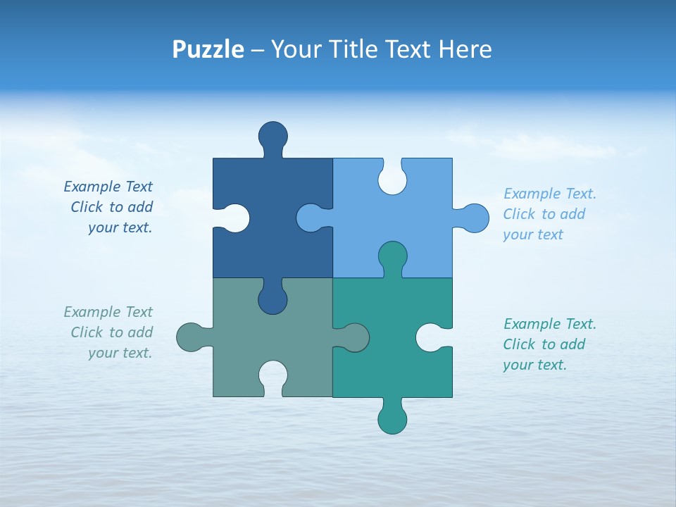 Deep Surface Dream PowerPoint Template