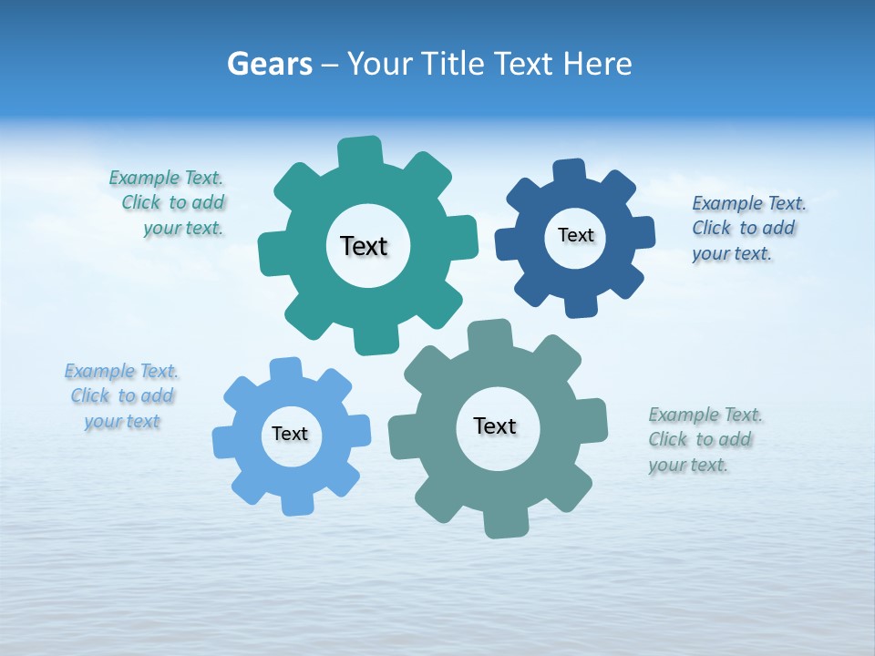 Deep Surface Dream PowerPoint Template