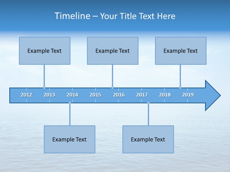 Deep Surface Dream PowerPoint Template
