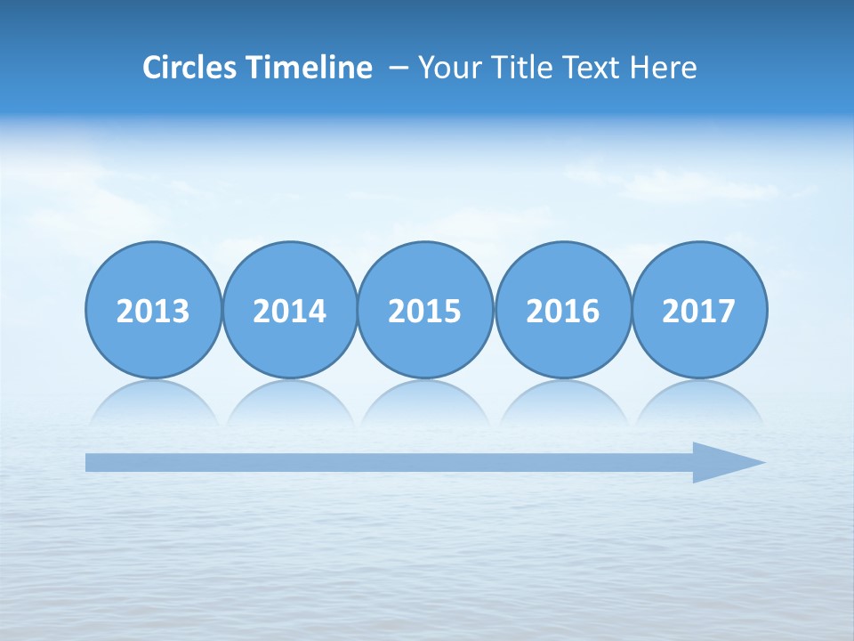 Deep Surface Dream PowerPoint Template