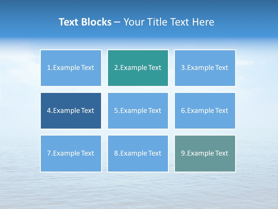 Deep Surface Dream PowerPoint Template