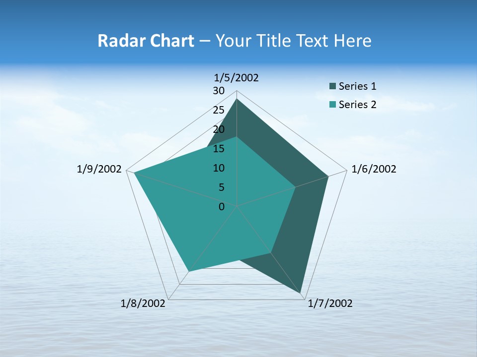 Deep Surface Dream PowerPoint Template