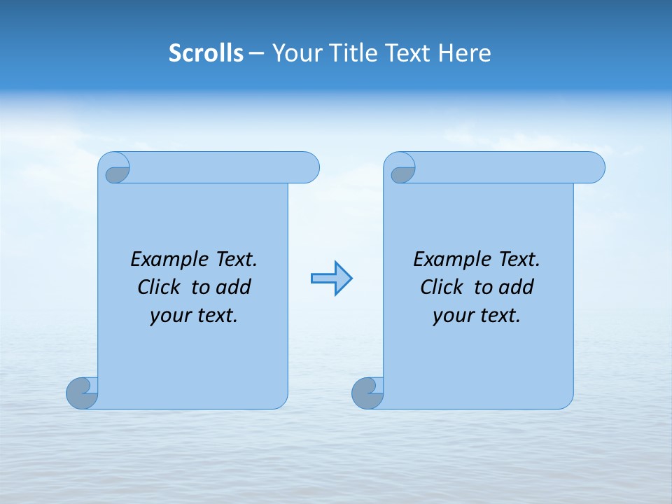 Deep Surface Dream PowerPoint Template