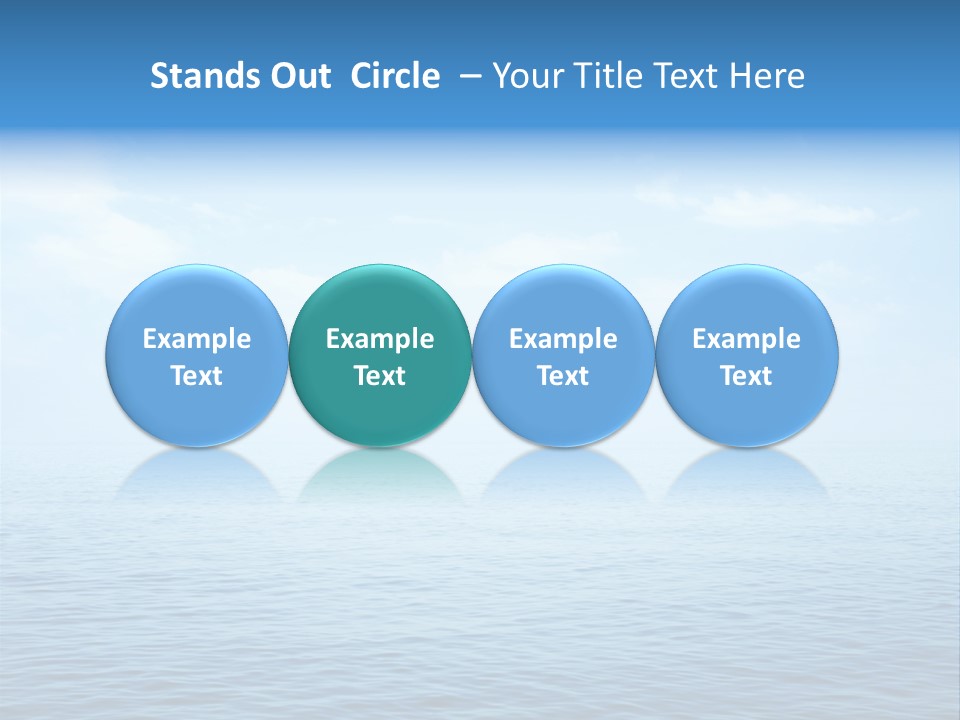 Deep Surface Dream PowerPoint Template