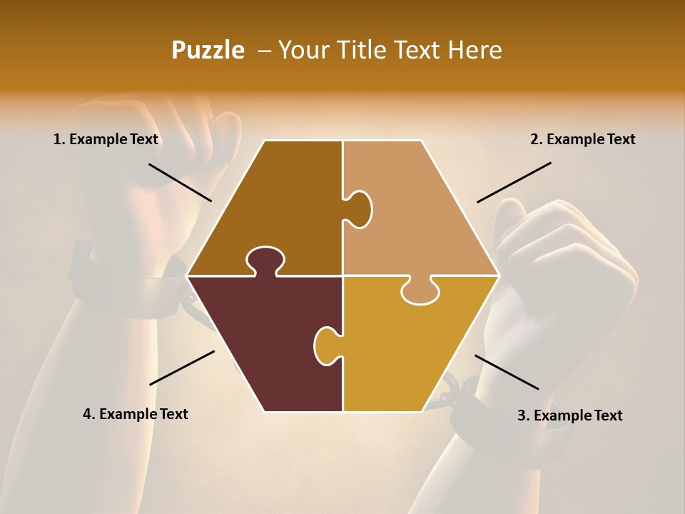 Power Body White PowerPoint Template