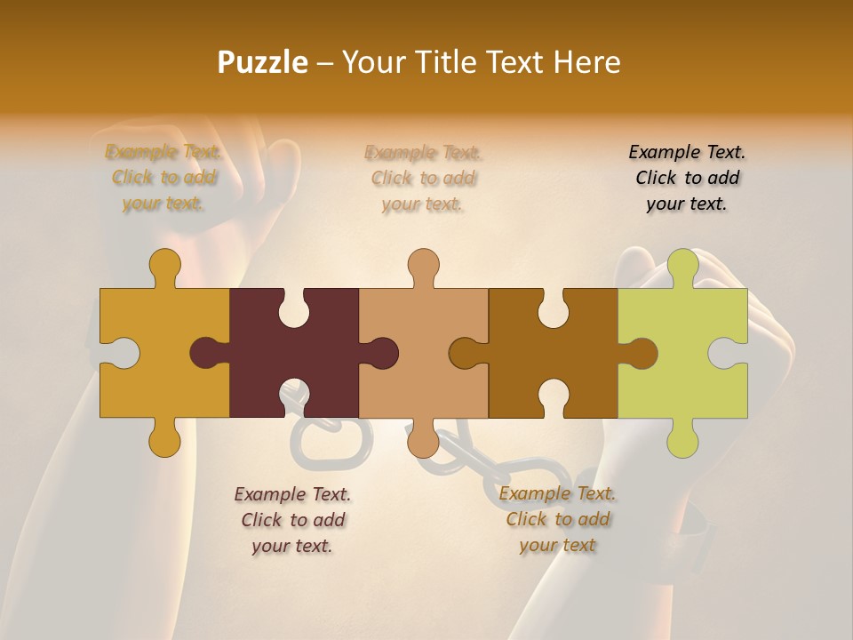 Power Body White PowerPoint Template