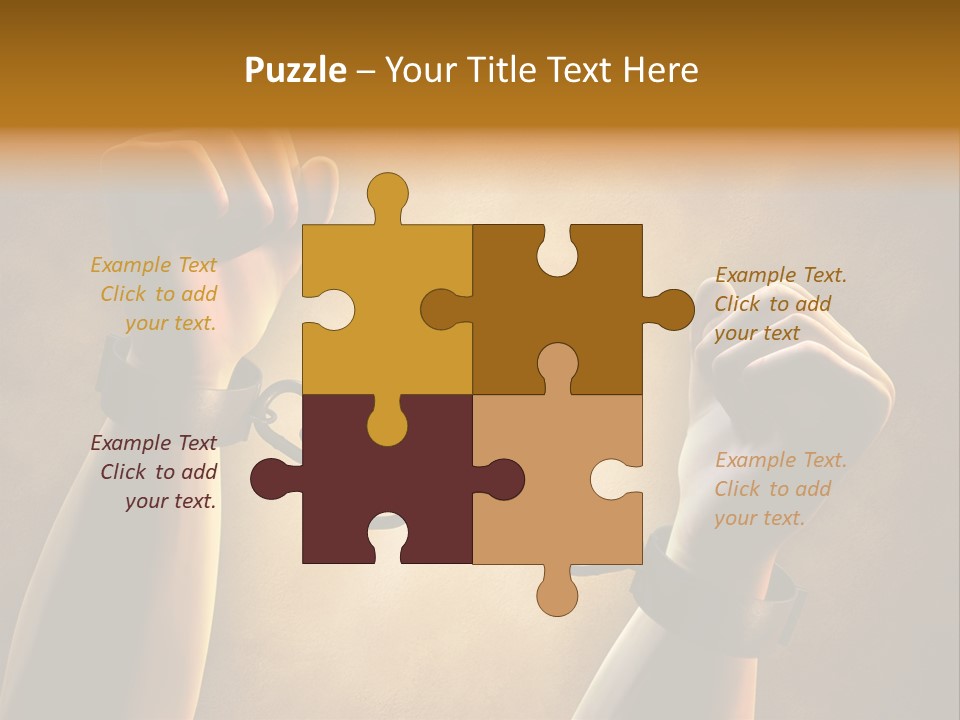 Power Body White PowerPoint Template