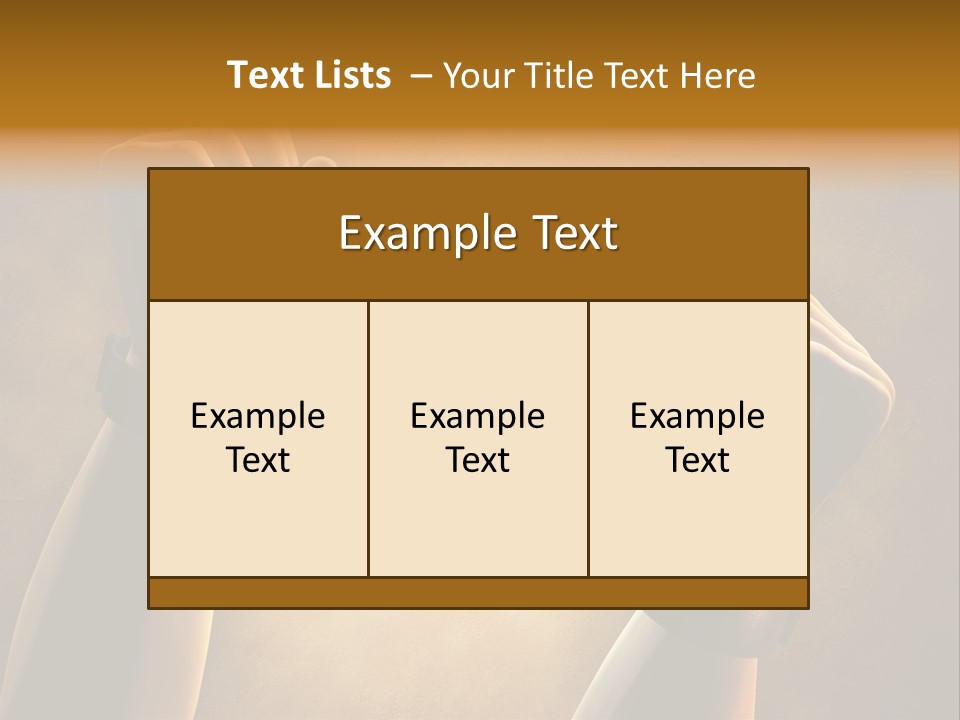 Power Body White PowerPoint Template
