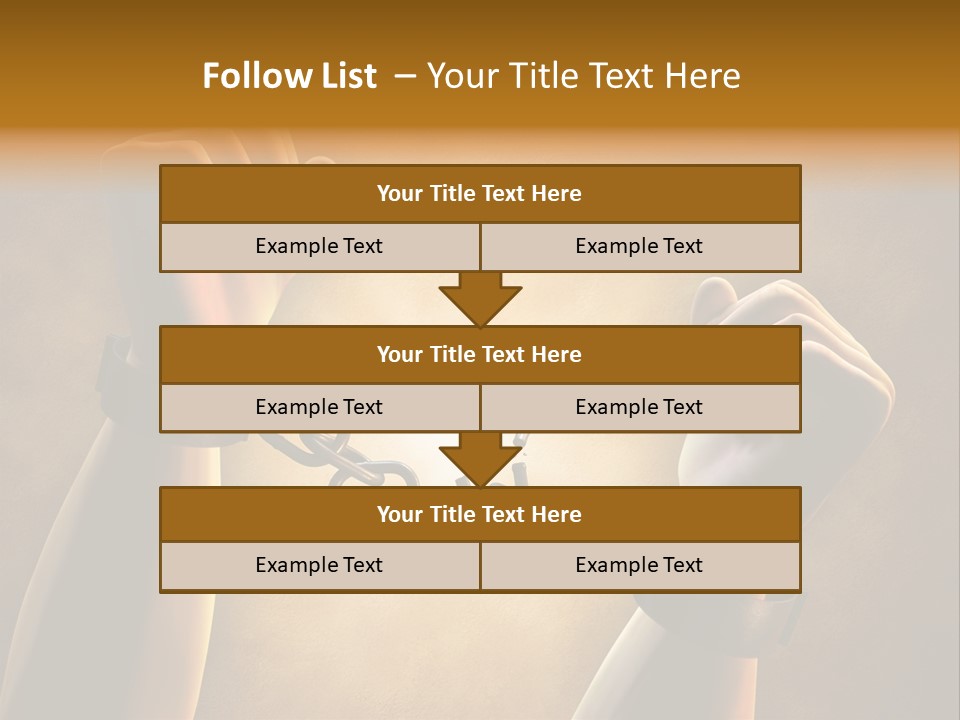 Power Body White PowerPoint Template