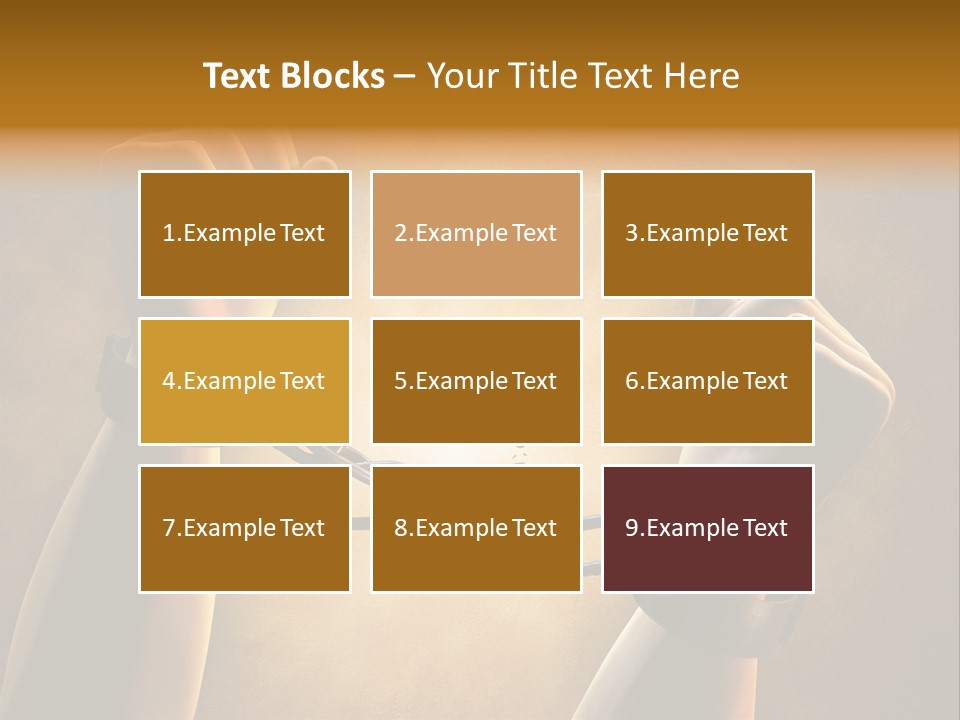 Power Body White PowerPoint Template