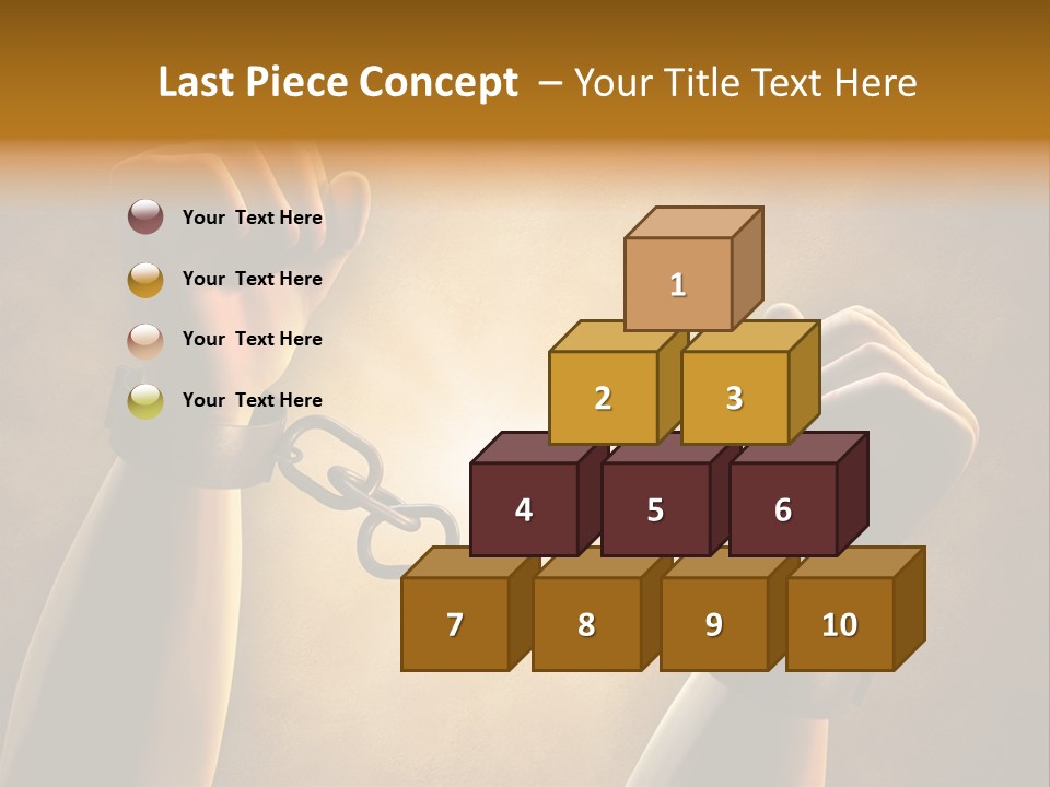 Power Body White PowerPoint Template