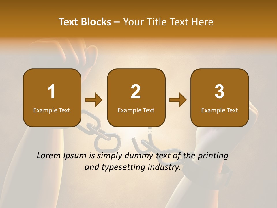 Power Body White PowerPoint Template